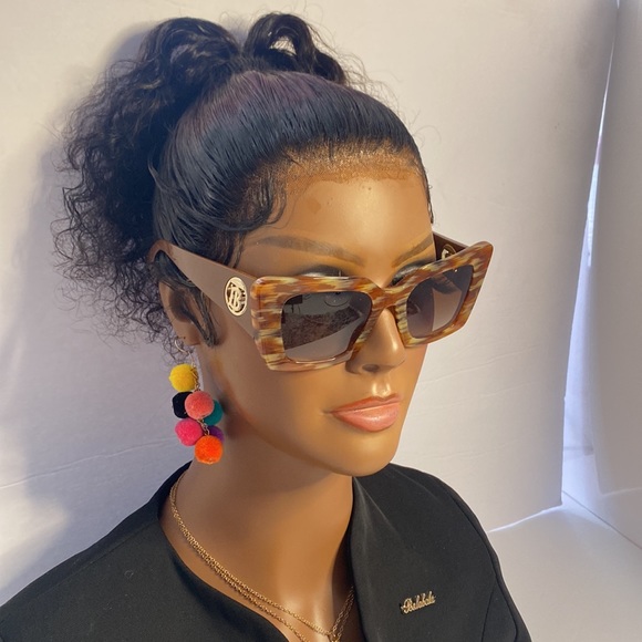 New - BE4344 BURBERRY SUNGLASSES B4344 BROWN CAT EYE - Picture 1 of 14